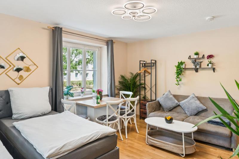 DresdenStay Nähe Elbepark 2 Schlafzimmer Kamin PS4 - image 12