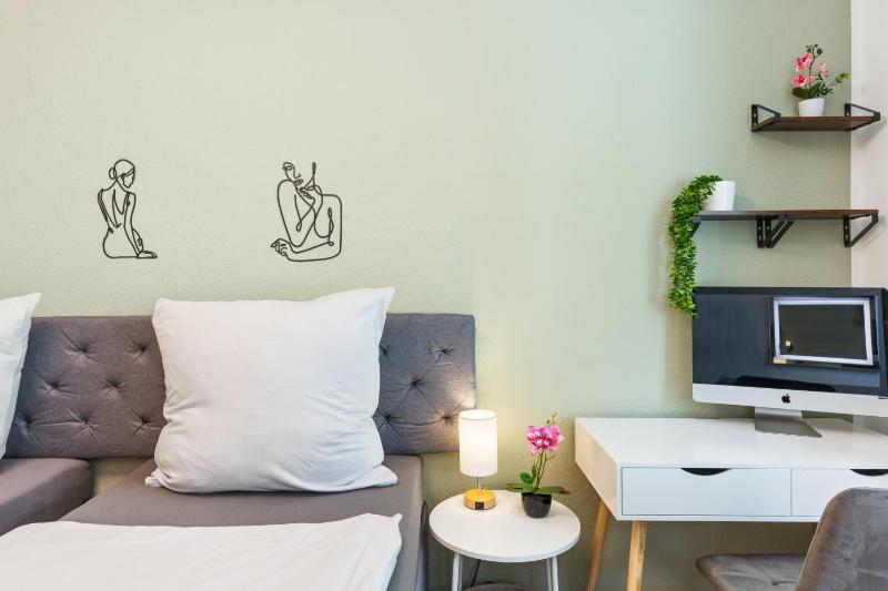 DresdenStay Nähe Elbepark 2 Schlafzimmer Kamin PS4 - image 16