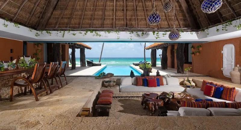 Beachfront Xaman Ha villa 3 with 11 bedrooms! - image 12
