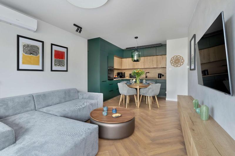 Bright Apartment Dziwnów with Parking Air Conditioning & SPA by Noclegi Renters - image 28
