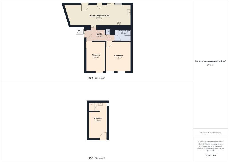 Maison avec une dépendance dans le jardin pour 6 - image 22