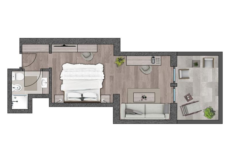 Junior Suite with Balcony image 2