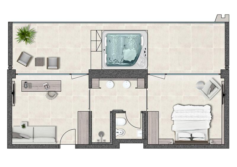 Suite with Hot Tub image 2