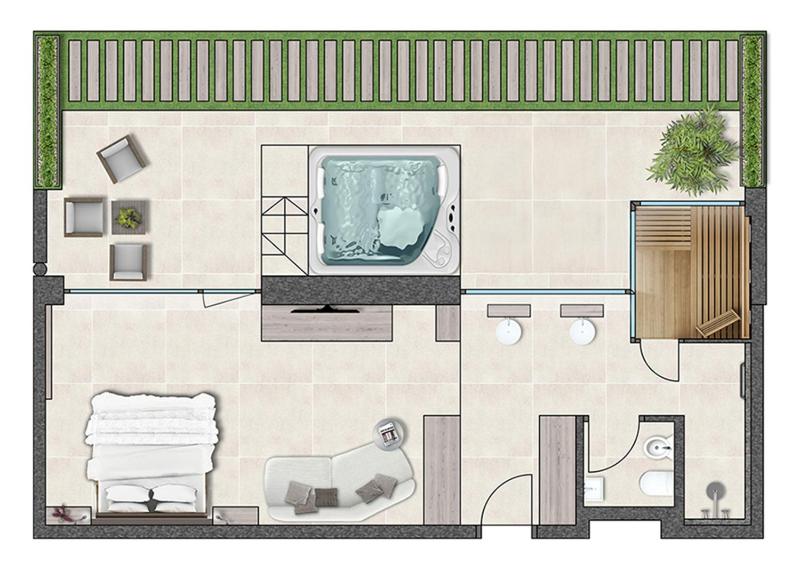 Suite with Sauna image 2