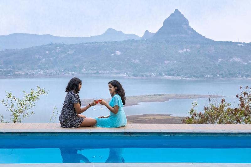 SaffronStays Blue Infinitum Lakeview Pawna - image 27