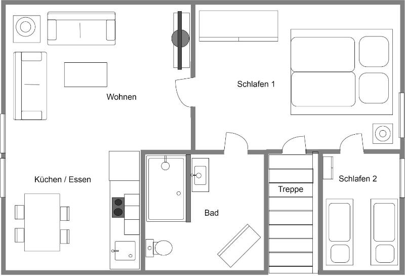 Witte Huus 75m_ und 51m_ Ferienwoh - image 30