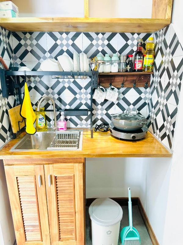 308MSNK Maison Luxe Studio l Balcony & Kitchen - image 18