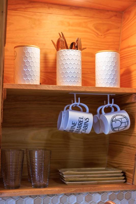 Rosé Wine Barrel Cabin - image 11