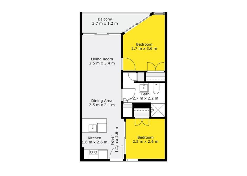 CBD Modern Apartment with City views Pool - Gym - image 14