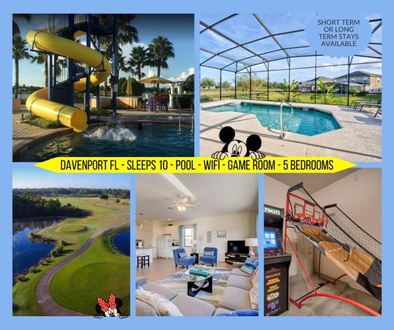 5BR Spacious Villa with Private Pool Near Disney - image 1