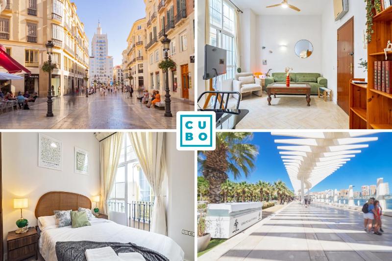 Cubo's Luciano Malaga Apartment & Optional Parking - image 1