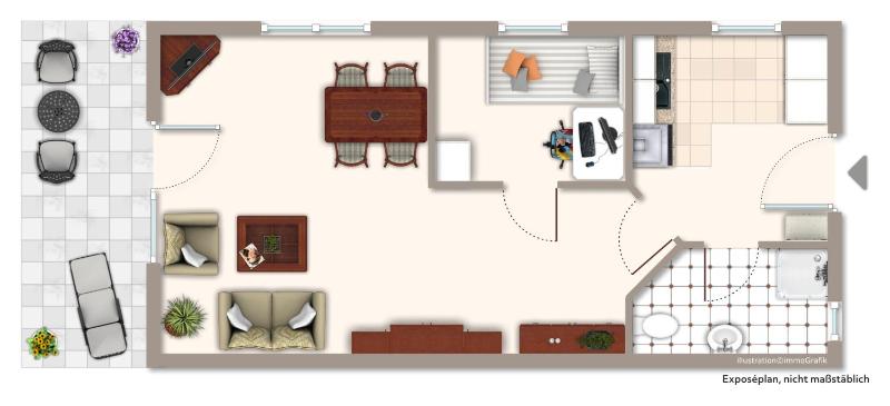 Appartement Kiebitzstieg 22 Wohnung 8 - image 6
