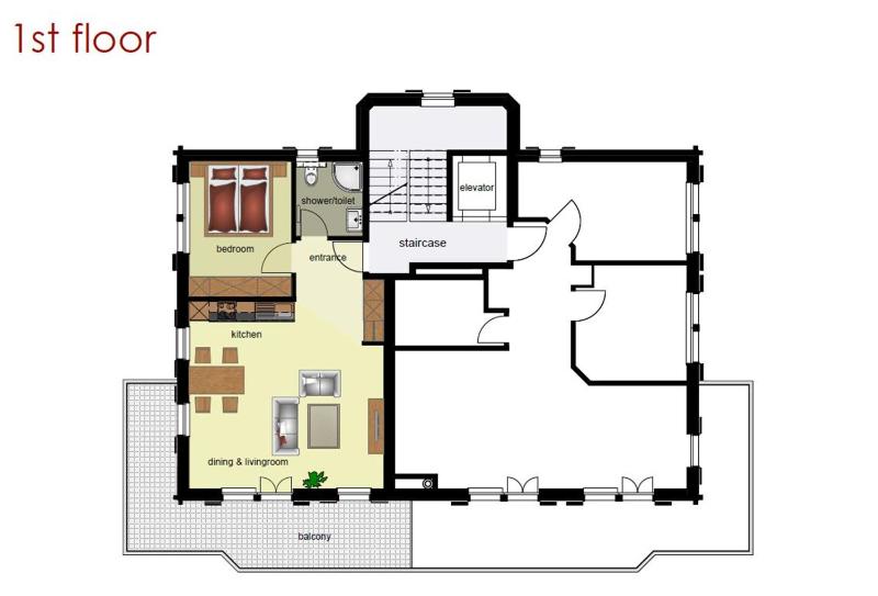 One-Bedroom Apartment with Balcony image 2