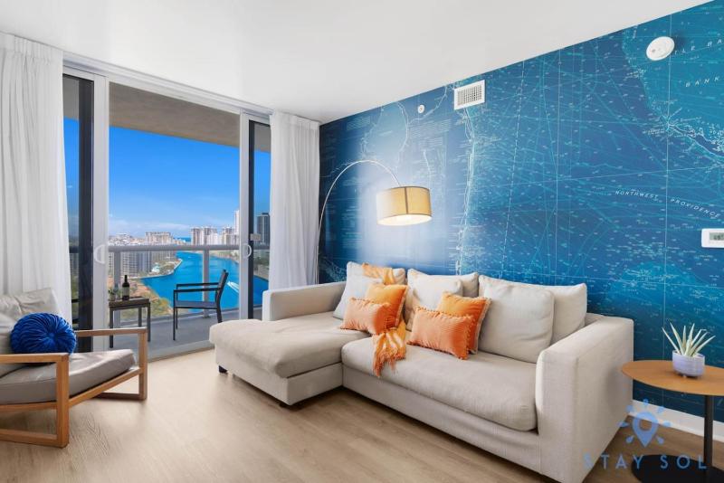 Stylish 2BR High-Rise Retreat w Ocean Views - image 28