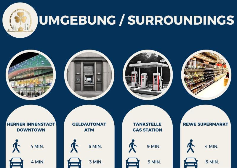 RtR Essen - Für bis zu 8 Personen - Voll ausgestattet - Zentral Limbecker Platz - Messe - Uniklinikum - Smart TV - Modern - image 2