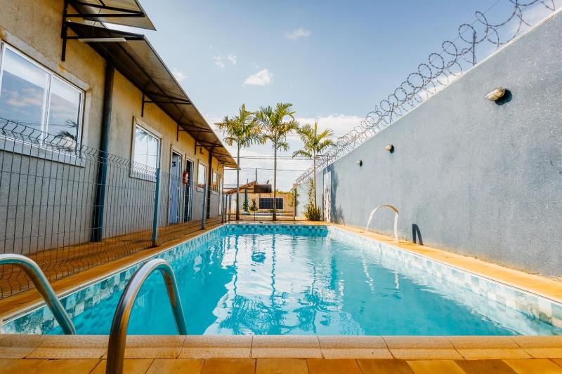 OLÍMPIA APARTS POUSADA apartamentos com cozinha e banheiro privativo PISCINA AQUECIDA - image 29