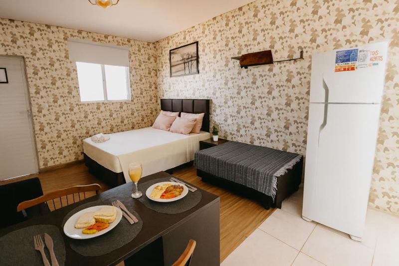 OLÍMPIA APARTS POUSADA apartamentos com cozinha e banheiro privativo PISCINA AQUECIDA - image 30