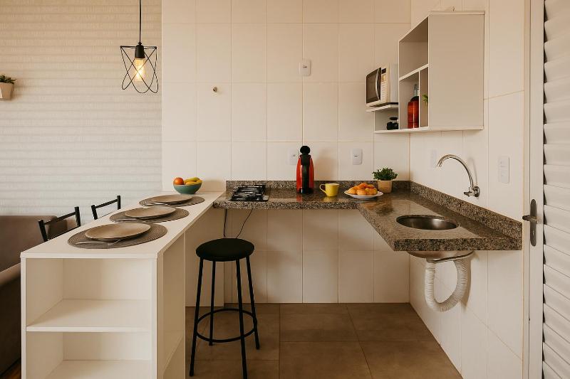 OLÍMPIA APARTS POUSADA apartamentos com cozinha e banheiro privativo PISCINA AQUECIDA - image 14