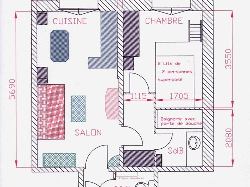 Appartement T2 a louer aux Gets - Chavannes menage inclus - FR-1-573-142 - image 5