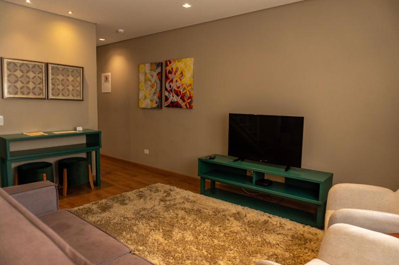 Flats Chateau Campos do Jordão em Capivari com lareira - image 16