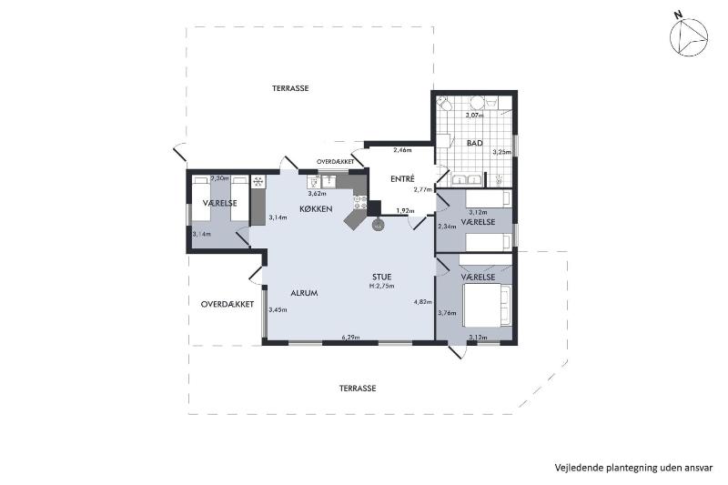 Stunning Home In Ebeltoft With 3 Bedrooms And Wifi - image 3
