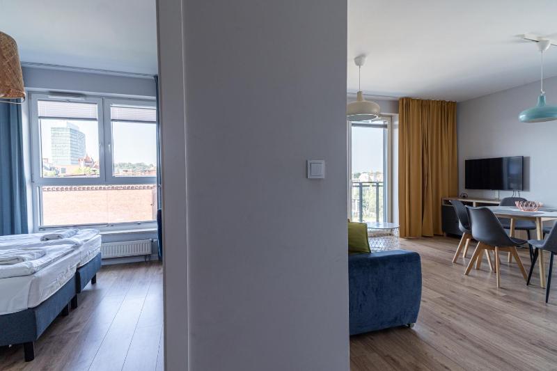 Modern two bedroom shipyard view apartment by Grand Apartments - image 15