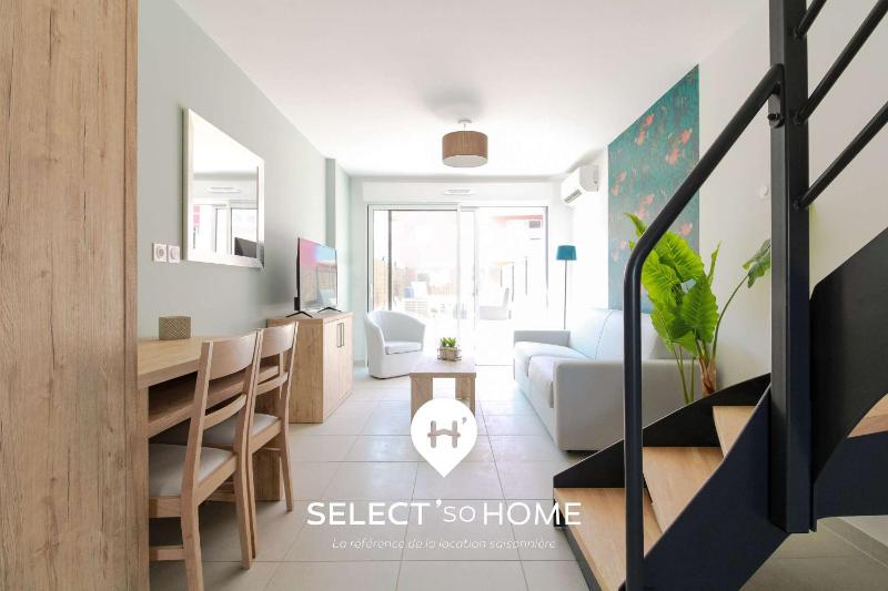 SELECT'SO HOME - Vacances au Poseidon - Duplex 6 personnes parking prive piscine animaux admis - POS-B - image 11