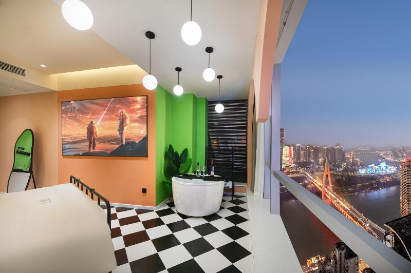 Mi Xi Yue Riverside Hotel Jiefangbei Branch We offer airport and station pick-up servicesPlease make a reservation one day in advance - image 16