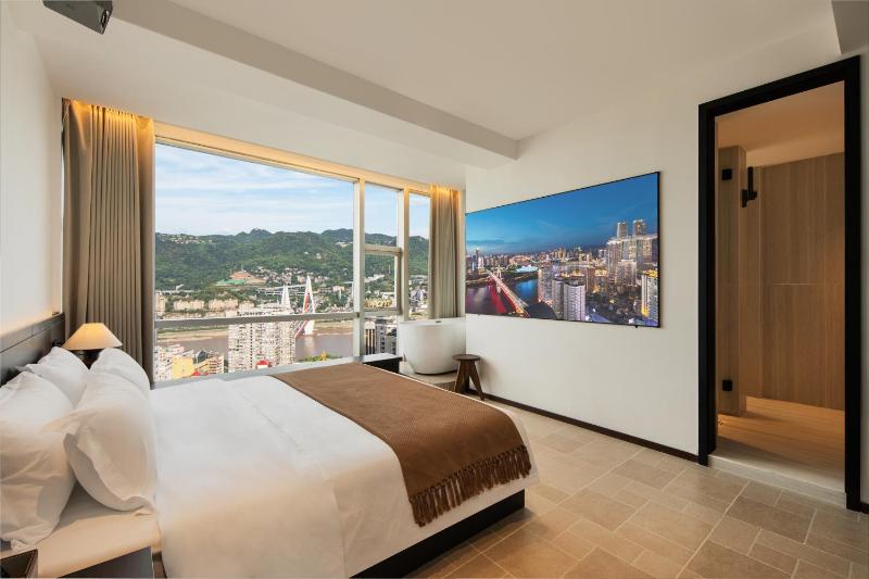 Mi Xi Yue Riverside Hotel Jiefangbei Branch We offer airport and station pick-up servicesPlease make a reservation one day in advance - image 32