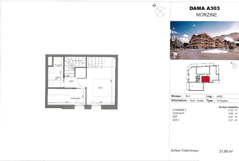 DAMA A303 : Splendide duplex idéalement placé 4 chambres 3 salles d'eau - image 10