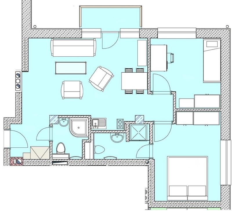 Superior Two-Bedroom Apartment image 1