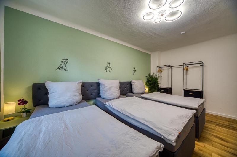DresdenStay Modern 3 Schlafzimmer Balkon Kamin PS4 - image 12