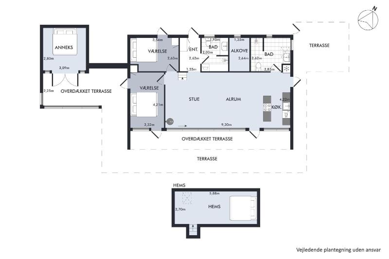 Flot Nyrenoveret Hus Tæt På Ebeltoft - image 24