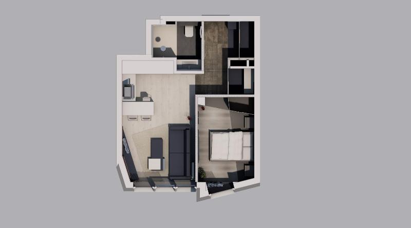 Apartment with Balcony image 2