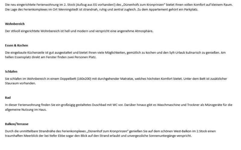 Dünenhof zum Kronprinzen App 88 - image 5