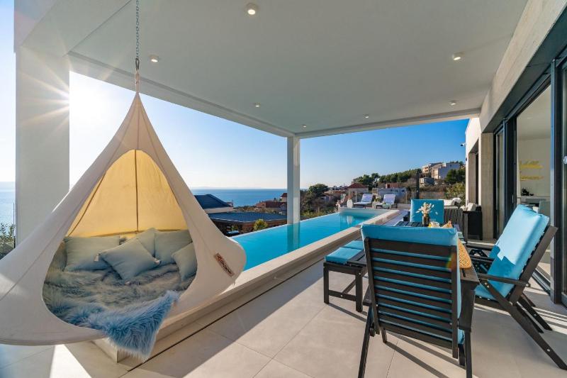 Villa Lemon 3 Bedrooms 4 Baths Infinity Pool Whirlpool Cinema room Sea view - image 21