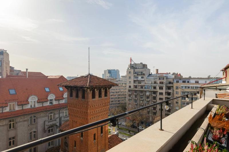 One-of-a-Kind Downtown Penthouse 270-degree City Views Two Terraces Fireplaces Grill - image 13