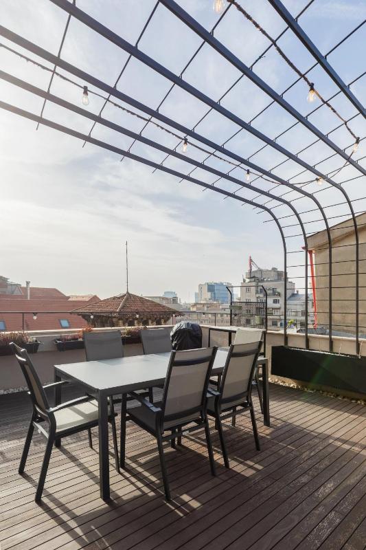 One-of-a-Kind Downtown Penthouse 270-degree City Views Two Terraces Fireplaces Grill - image 9