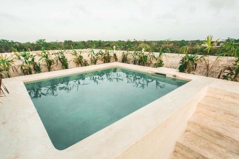 Depa 2 rec y alberca privada en veleta Tulum - image 12