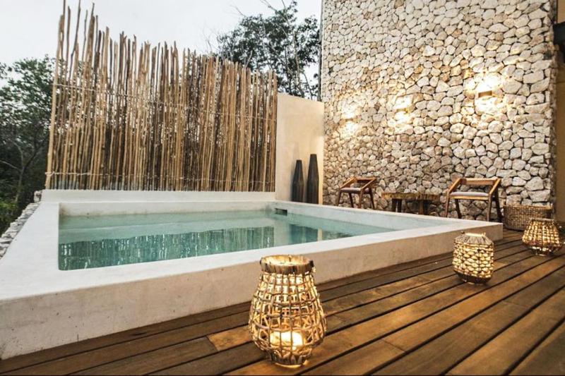 Depa 2 rec y alberca privada en veleta Tulum - image 38