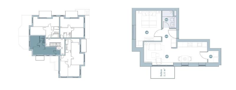 Nr 308 - Apartmenthaus 