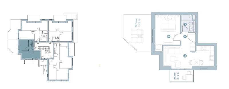 Nr 304 - Apartmenthaus 