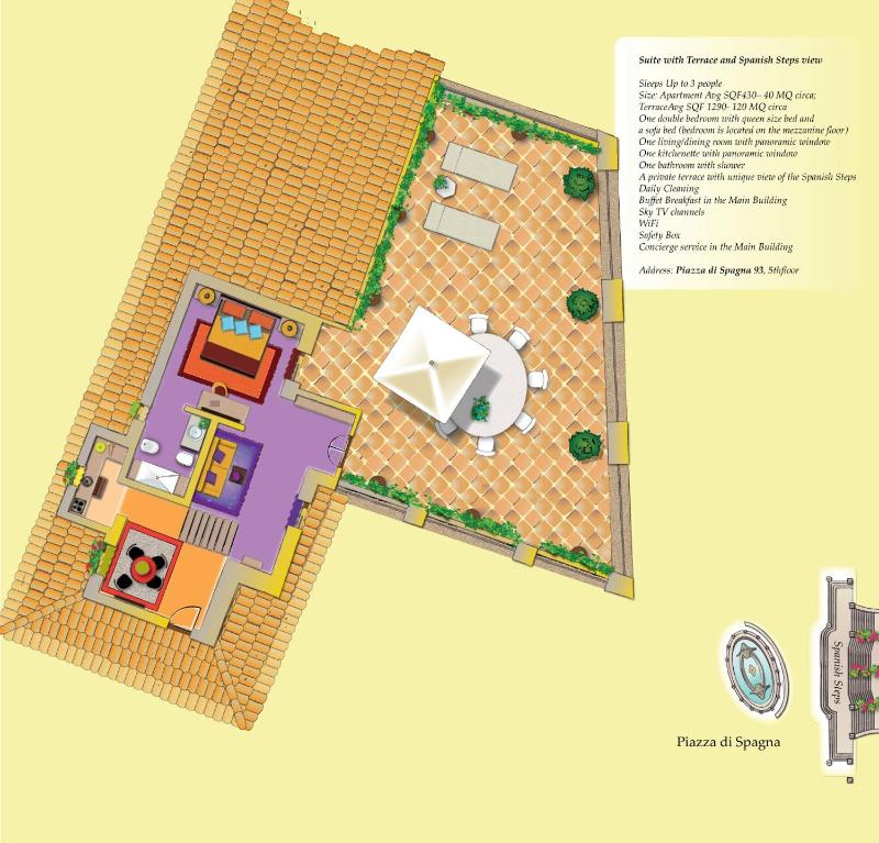 The Inn at the Spanish Steps Luxury Collection - Honeymoon Suite - image 14
