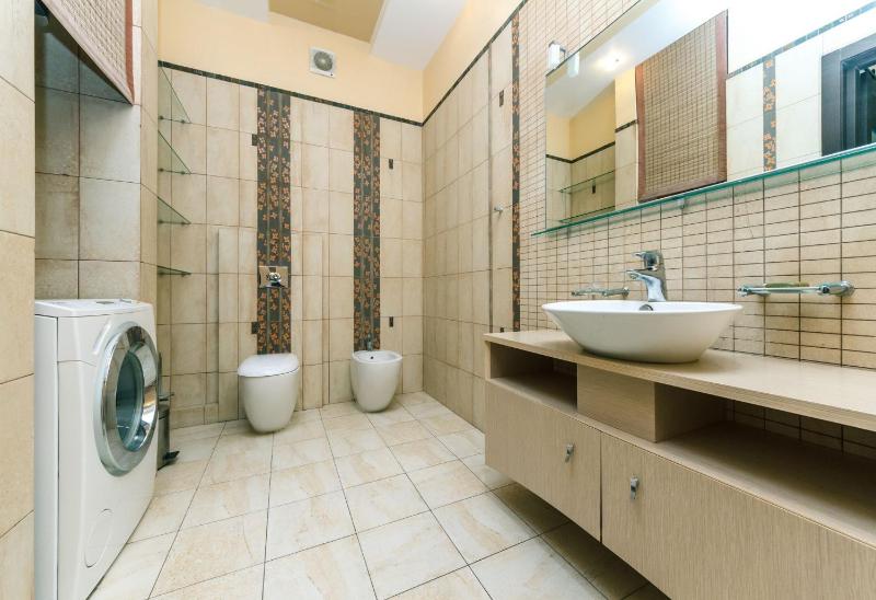 Modern Central Kyiv Apartment with City View - image 9