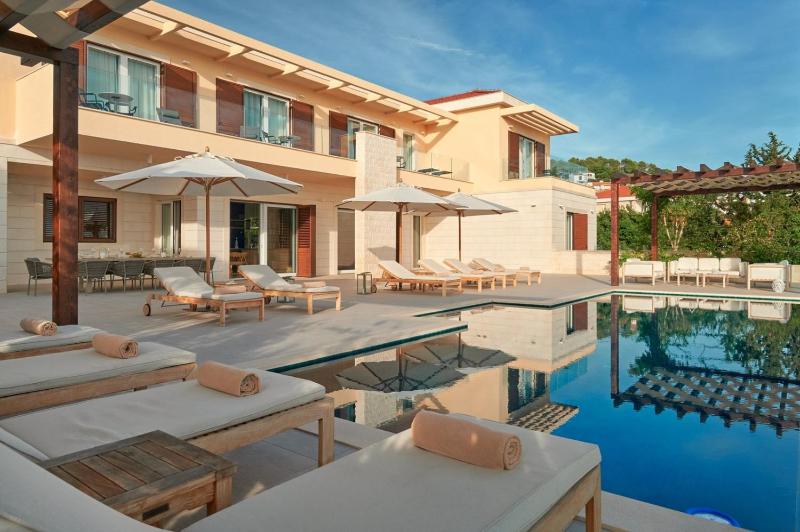 Luxury Villa Hvar Deluxe Palace 1 with heated pool gym and sauna - image 11