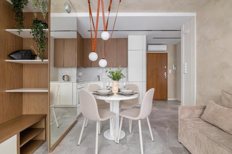 Elegant Apartment Katowice with Parking & AC by Noclegi Renters - image 13