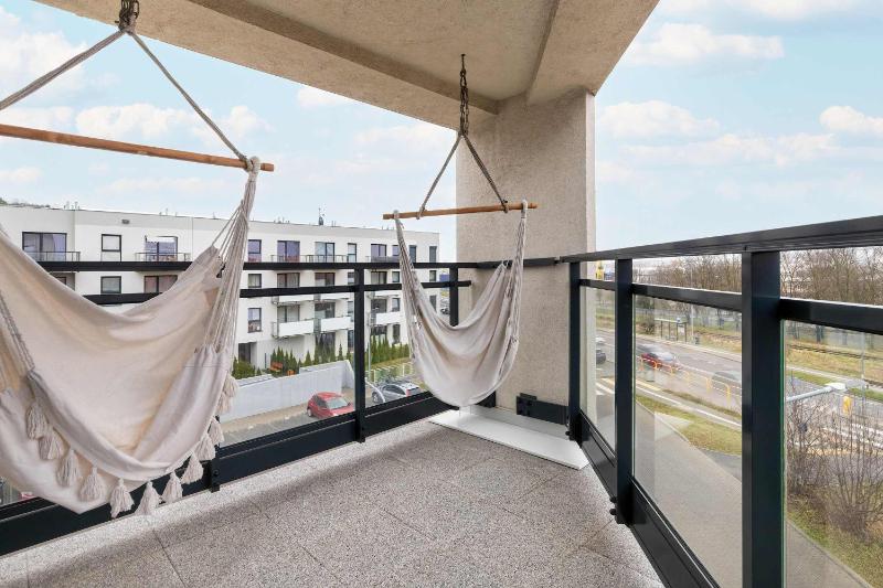 Elegant Apartment with Parking Space and Balcony by Noclegi Renters - image 11