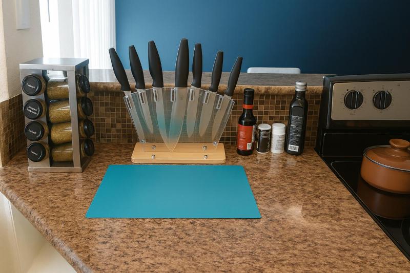 King bed pool gym BBQ theHeights LongStayDiscount - image 6