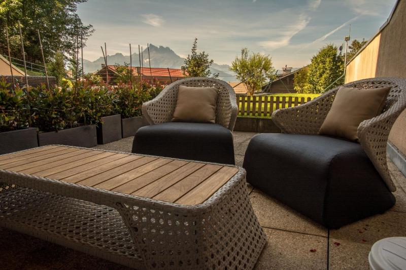 Apartment with Terrace and Mountain View image 1