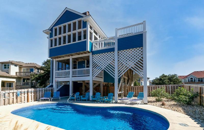 Seaquestered - Corolla Monteray Shores Pool Hot Tub Pets OK Community Pool 700 Yds to Beach - image 1